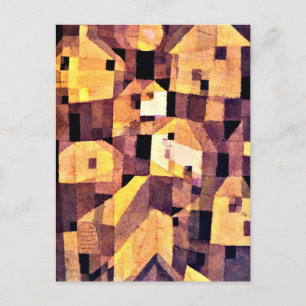 Klee - Autumnal Place, 1921 Postkarte