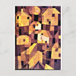 Klee - Autumnal Place, 1921 Postkarte