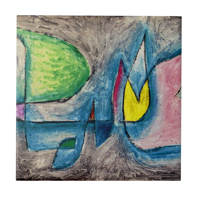 Klee - Baumgruppe Fliese (Vorderseite)