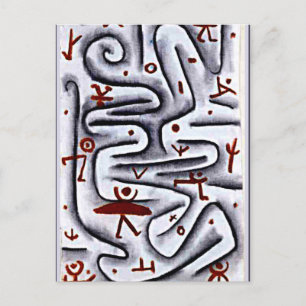 Klee - Bereich hoher Spirituosen Postkarte