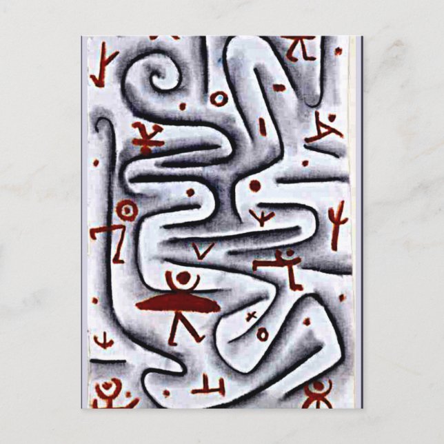 Klee - Bereich hoher Spirituosen Postkarte (Vorderseite)