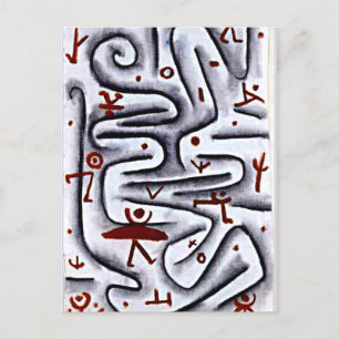 Klee - Bereich hoher Spirituosen, Postkarte