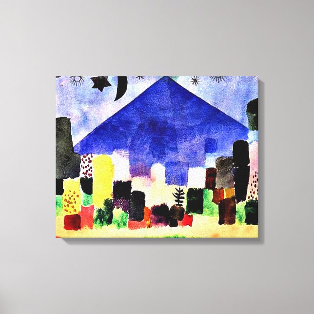 Klee - Berg Niesen Leinwanddruck (Vorderseite)