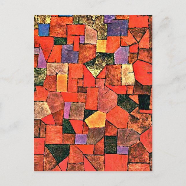 Klee - Bergdorf, Autumnal Postkarte (Vorderseite)