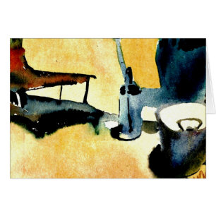 Klee - Blume, Wasserdose und Eimer