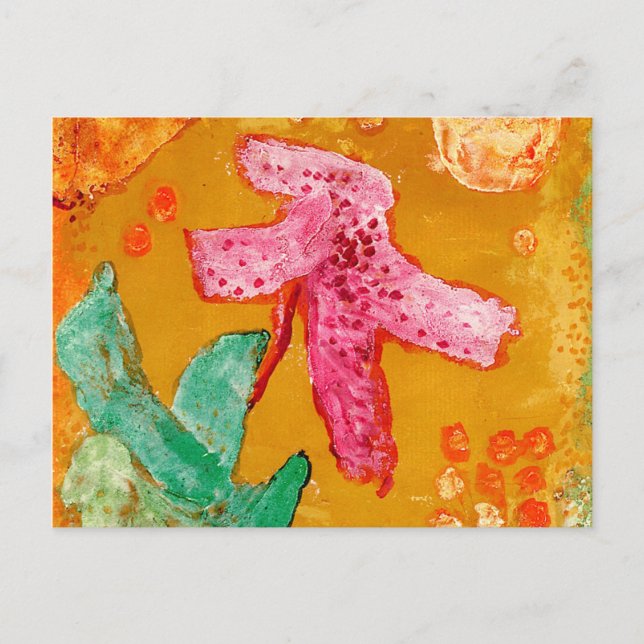 Klee - Blute Postkarte (Vorderseite)