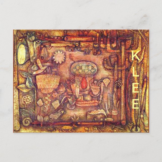 Klee - Botanisches Theater Postkarte (Vorderseite)