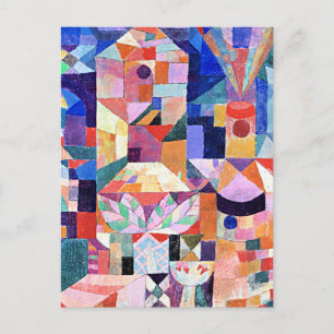 Klee - Burggarten Postkarte