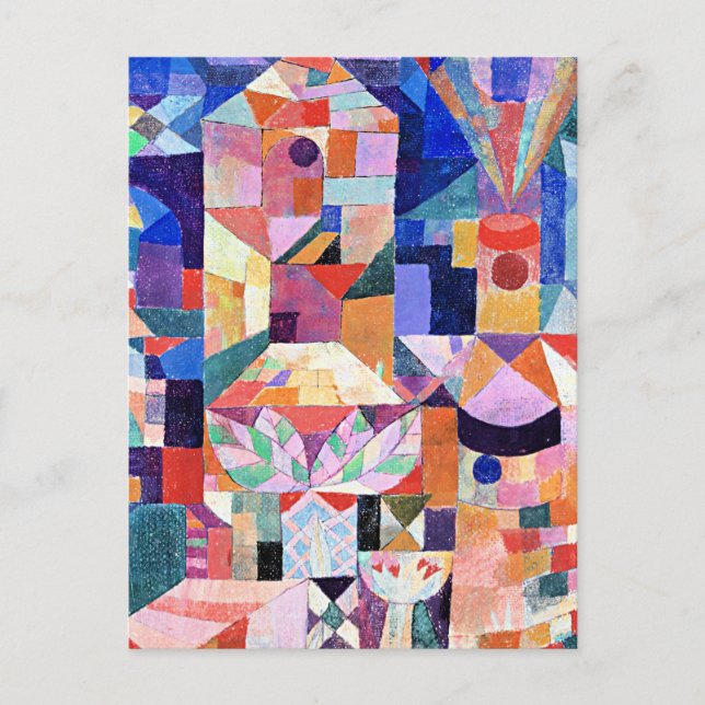 Klee - Burggarten Postkarte (Vorderseite)