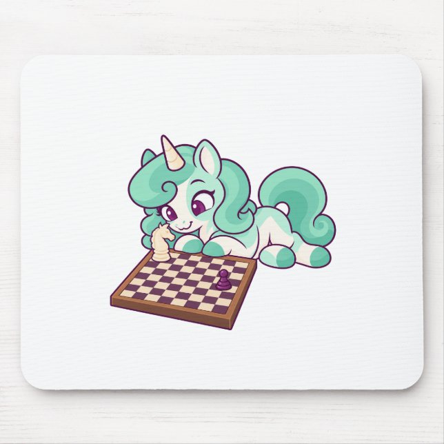 Klee Chess Springer Mauspad (Vorne)
