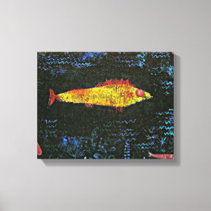 Klee - Das Goldfish, berühmte Gemälde, Leinwanddruck