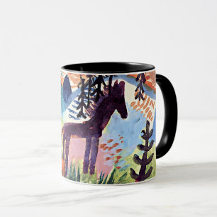 Klee - Das Pferd, berühmtes Bild Tasse