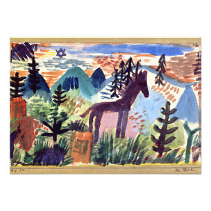 Klee - Das Pferd Fotodruck