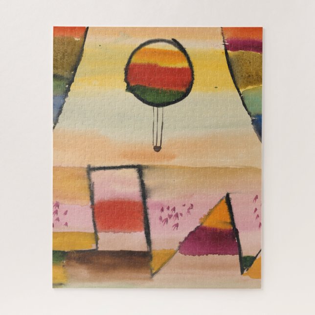 Klee - Der Ballon im Fenster Puzzle (Vertikal)