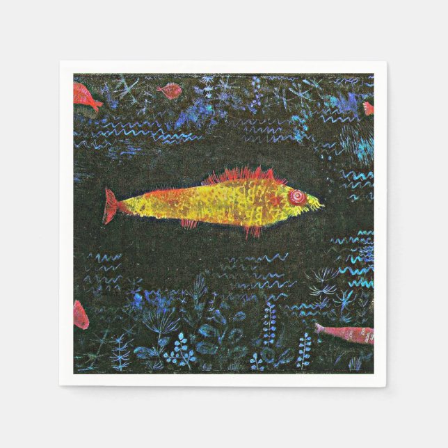 Klee - Der Goldfish Serviette (Vorderseite)