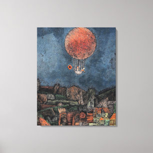 Klee - Der Luftballon Leinwanddruck