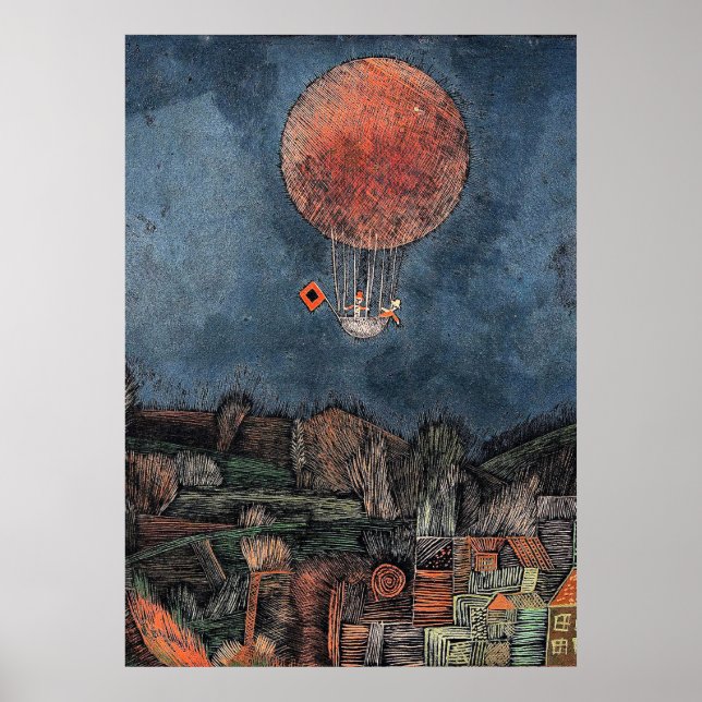 Klee - Der Luftballon Poster (Vorne)