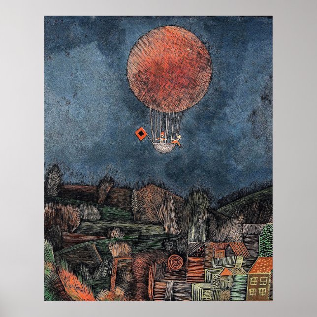 Klee - Der Luftballon Poster (Vorne)