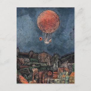 Klee - Der Luftballon Postkarte