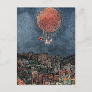 Klee - Der Luftballon Postkarte