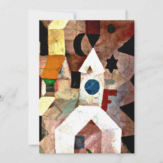 Klee - Die Kapelle Karte (Vorderseite)