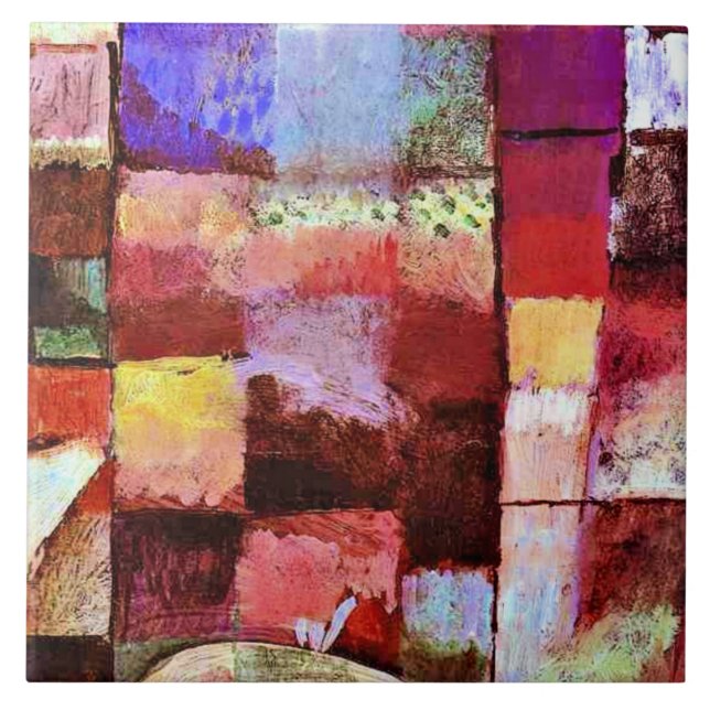 Klee - Diese Blume will umgehen Fliese (Vorderseite)