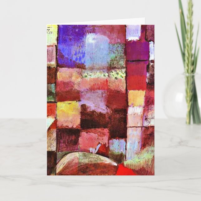 Klee - Diese Blume will umgehen Karte (Vorderseite)