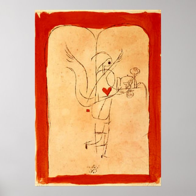 Klee - Ein Geist serviert ein kleines Frühstück Poster (Vorne)