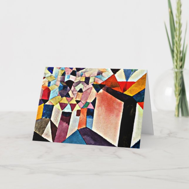 Klee - Einblick in eine Stadt Karte (Vorderseite)