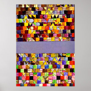 Klee - Einst aus dem Grau der Nacht hervorgetreten Poster