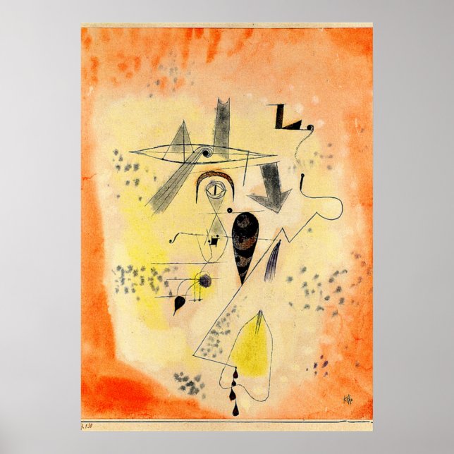 Klee - Erinnerung an L Poster (Vorne)