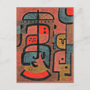Klee - Exoten Postkarte