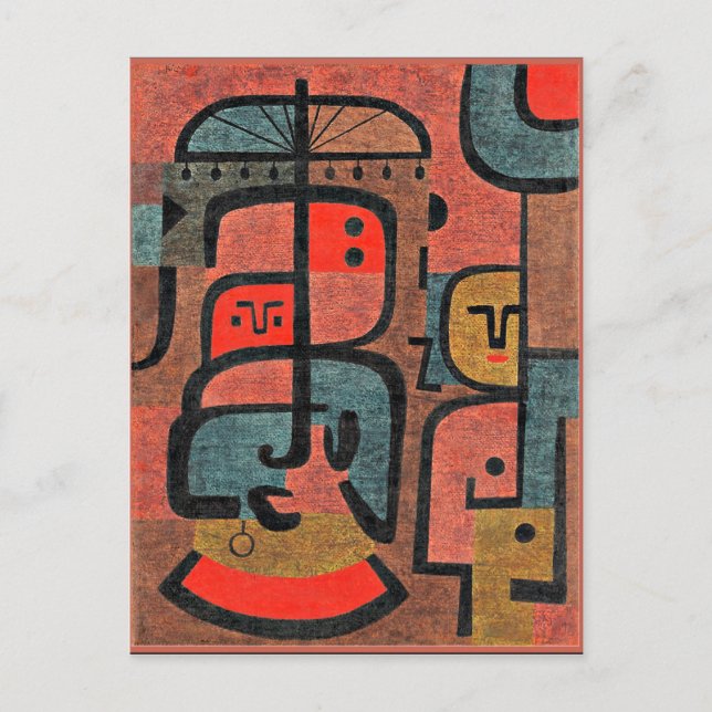 Klee - Exotik Postkarte (Vorderseite)