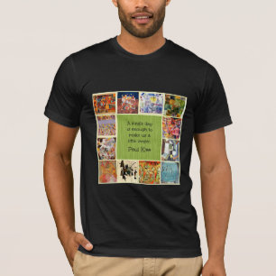 Klee - Farbige Collage T-Shirt