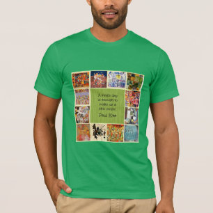 Klee - Farbige Collage T-Shirt