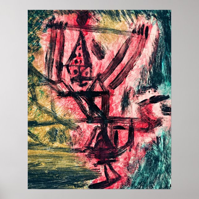 Klee - Feuerzange Poster (Vorne)