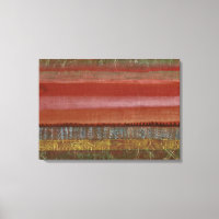 Klee - Flachlandschaft, abstrakte Kunst