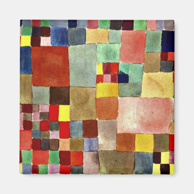 Klee - Flora auf Sand Magnet (Vorne)