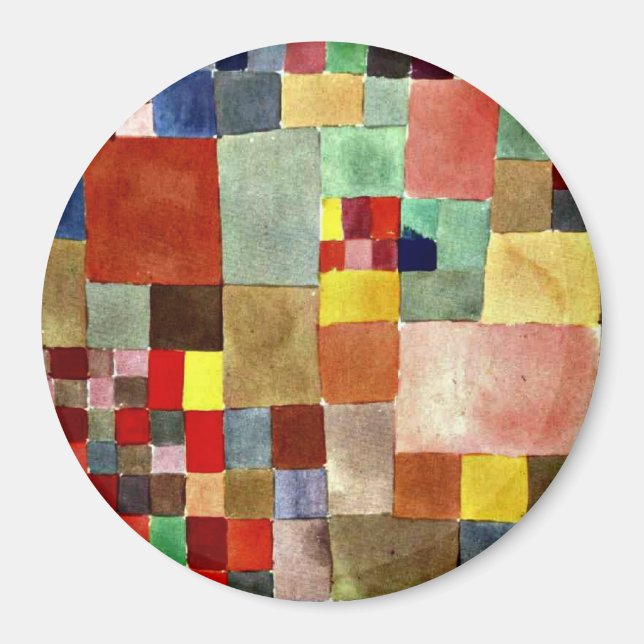 Klee - Flora auf Sand Magnet (Vorne)