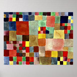 Klee - Flora auf Sand Poster