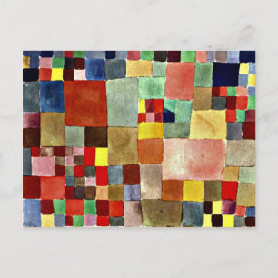 Klee - Flora auf Sand Postkarte