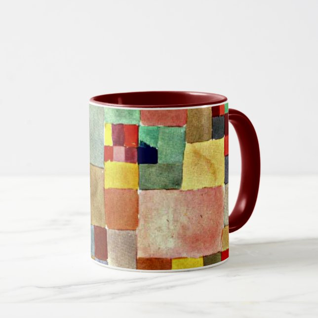 Klee - Flora auf Sand Tasse (VorderseiteRechts)
