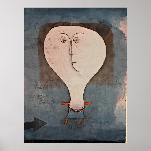 Klee - Fright eines Mädchens Poster (Vorne)