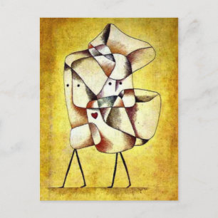 Klee - Geschwister Postkarte