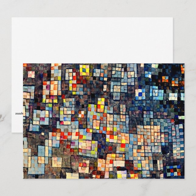 Klee - Glashauser Viertel Karte (Vorne/Hinten)