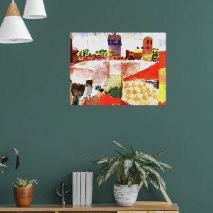 Klee - Hammamet mit Moschee Poster