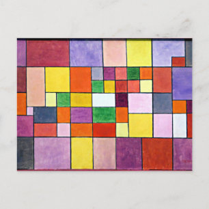 Klee - Harmonie der nördlichen Flora Postkarte