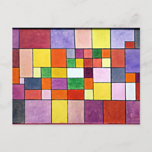 Klee - Harmonie der nördlichen Flora Postkarte (Vorderseite)