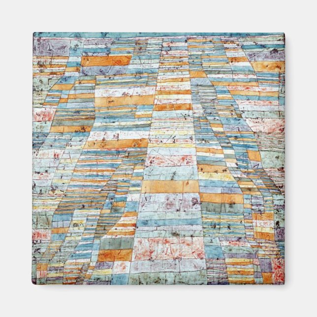 Klee - Hauptweg und Byways-1929 Magnet (Vorne)