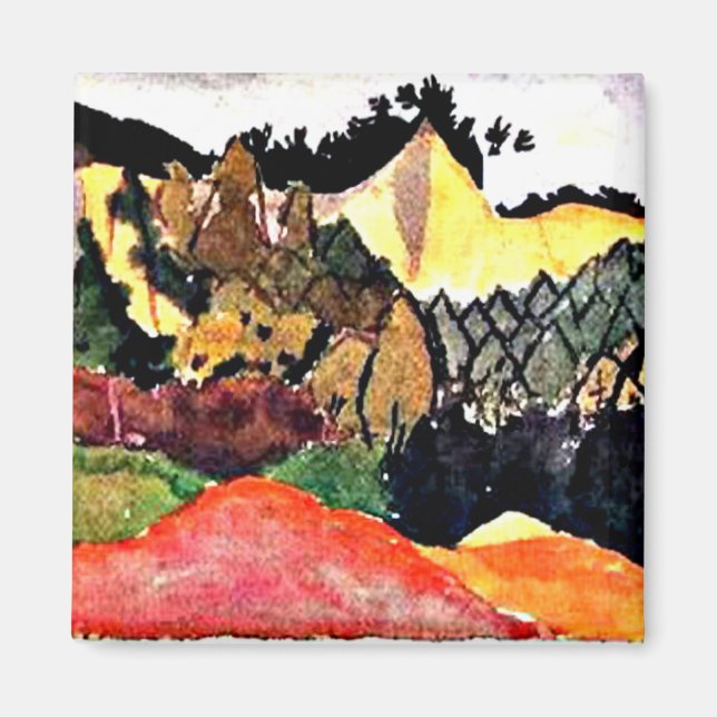 Klee - Im Steinbruch Magnet (Vorne)